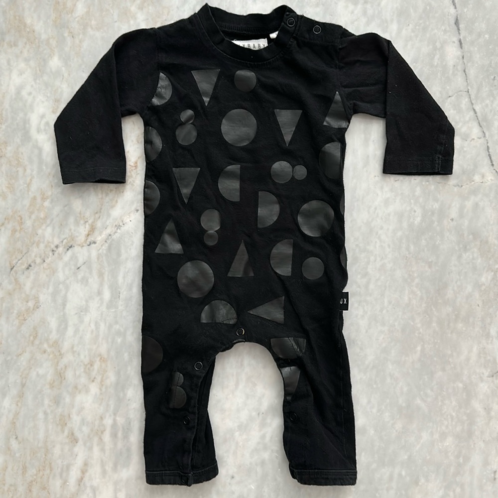 Huxbaby Geometric Print Romper